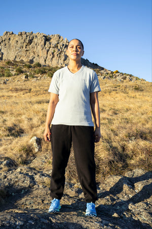 Lonely Track Tawa Fleece Tee - extremely soft fleece tee for NZ outdoor life