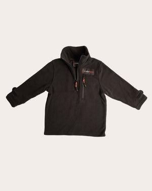 Lonely Track Kids Rustla Pack - kids NZ outdoor gear bundle with Maverick Quarter Zip, Rookie Pants, Fleece Tee, Beanie and Socks