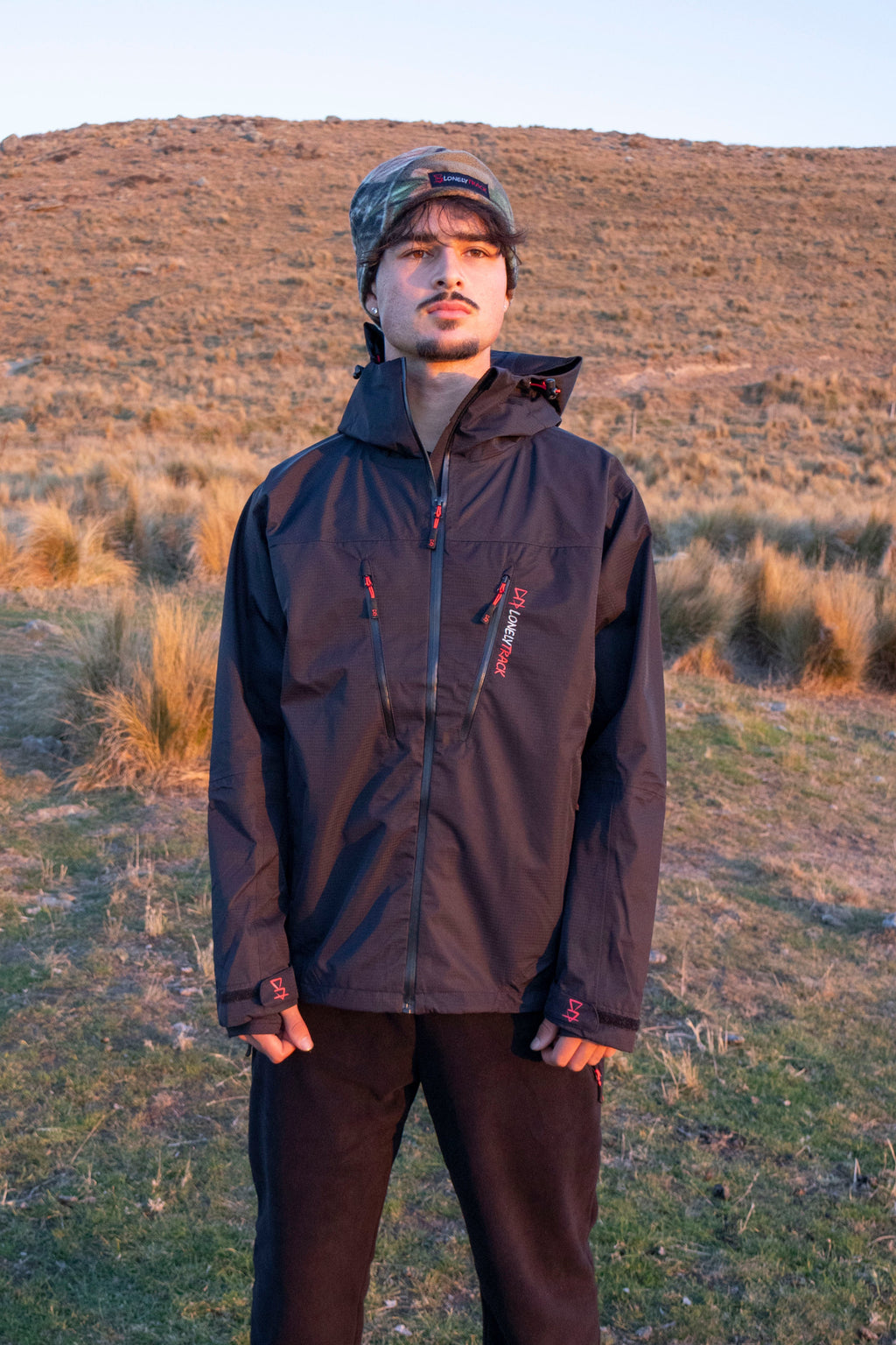 Lonely Track Fleece Beanie in camo - warm fleece beanie for hunting and outdoors