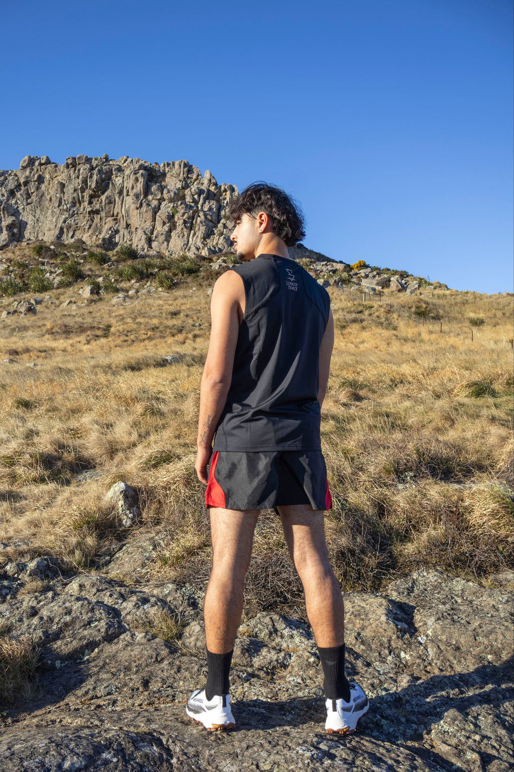 Lonely Track Headland Thermal Vest - men's sleeveless thermal base layer