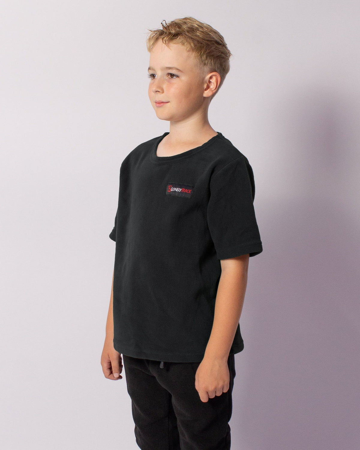 Lonely Track Kids Tyro Tee - soft fleece tee for kids