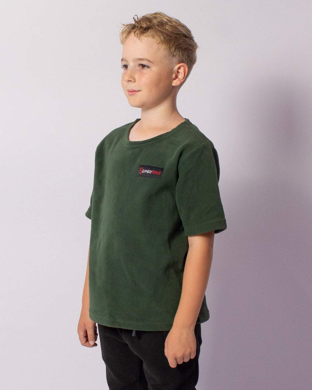 Lonely Track Kids Tyro Tee - soft fleece tee for kids