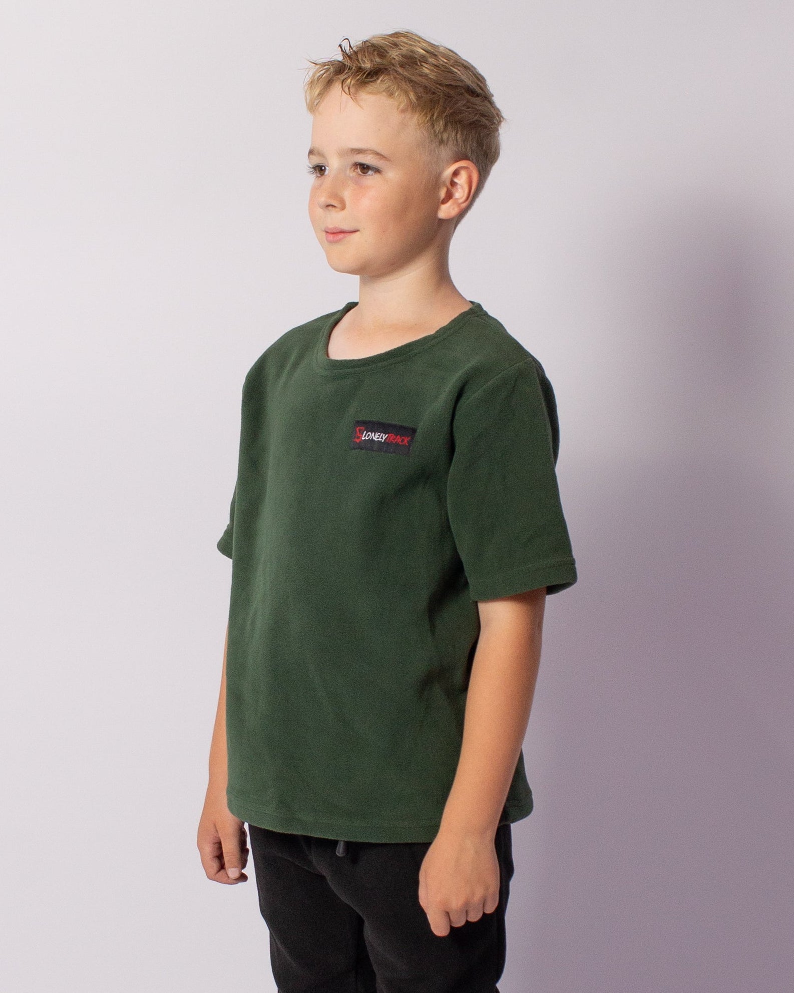 Lonely Track Kids Tyro Tee - soft fleece tee for kids