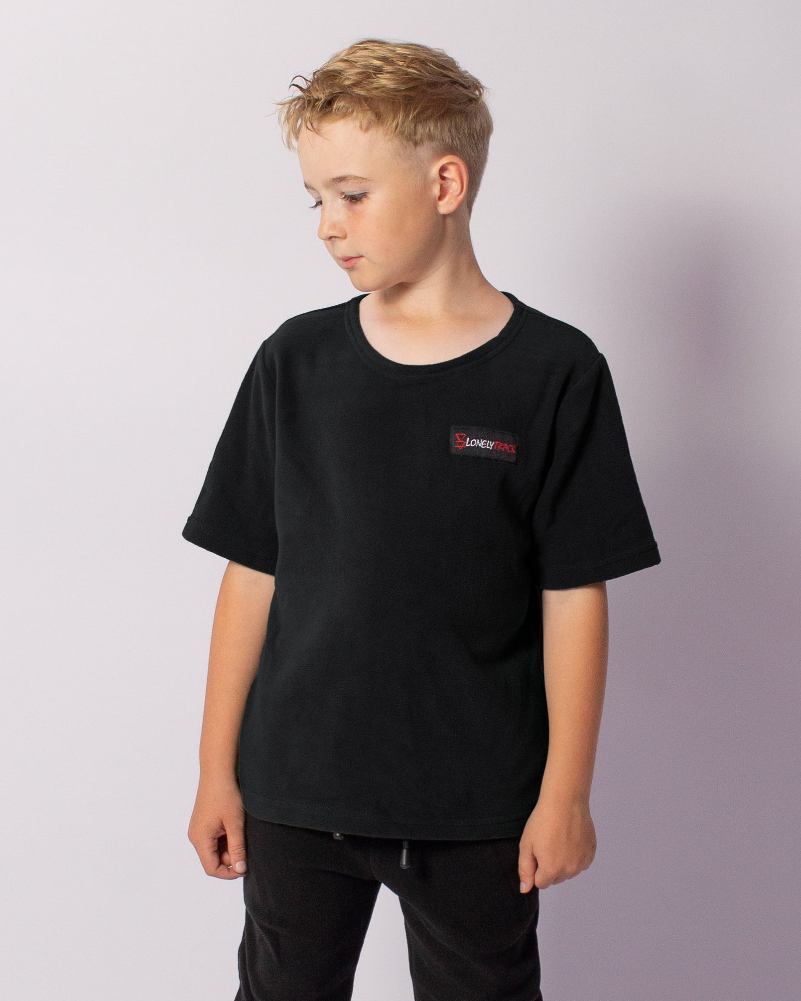 Lonely Track Kids Tyro Tee - soft fleece tee for kids