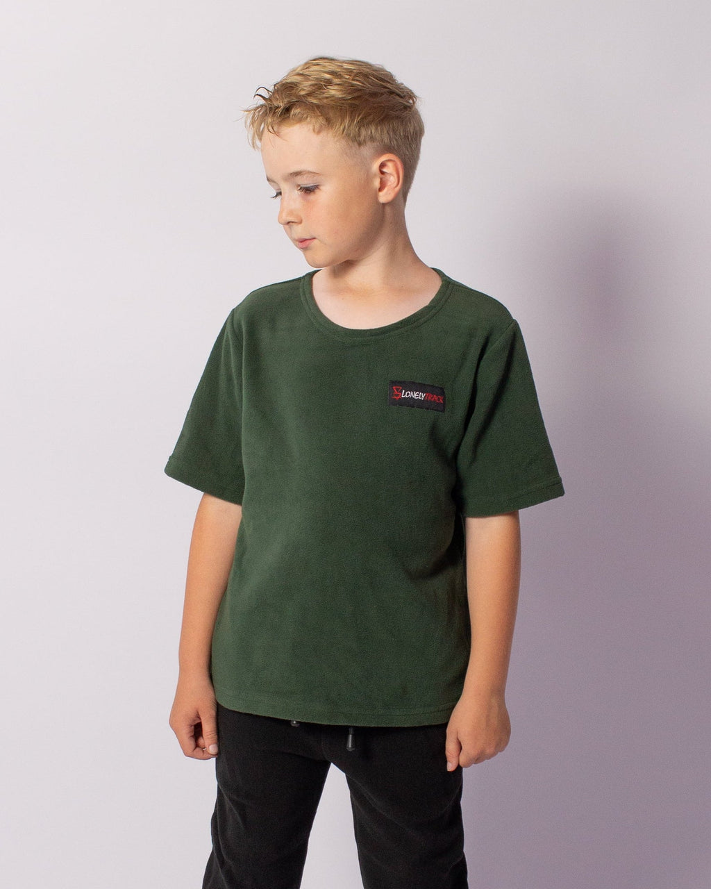 Lonely Track Kids Tyro Tee - soft fleece tee for kids