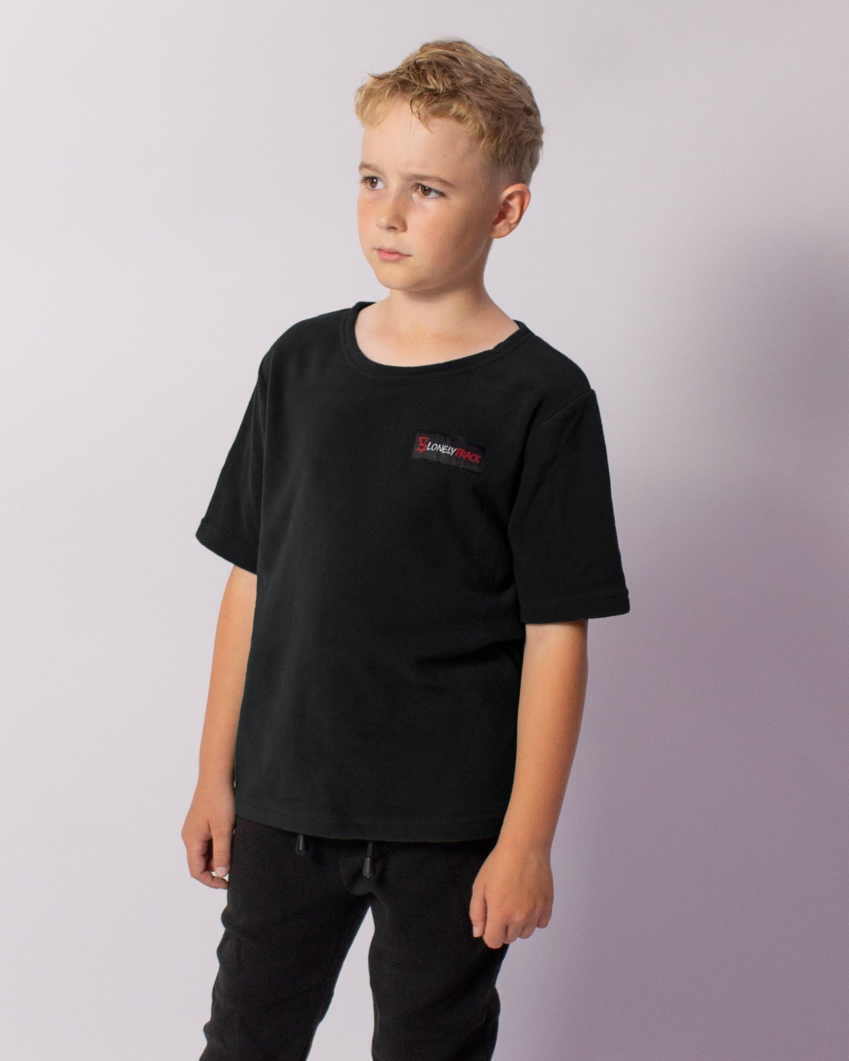 Lonely Track Kids Tyro Tee - soft fleece tee for kids