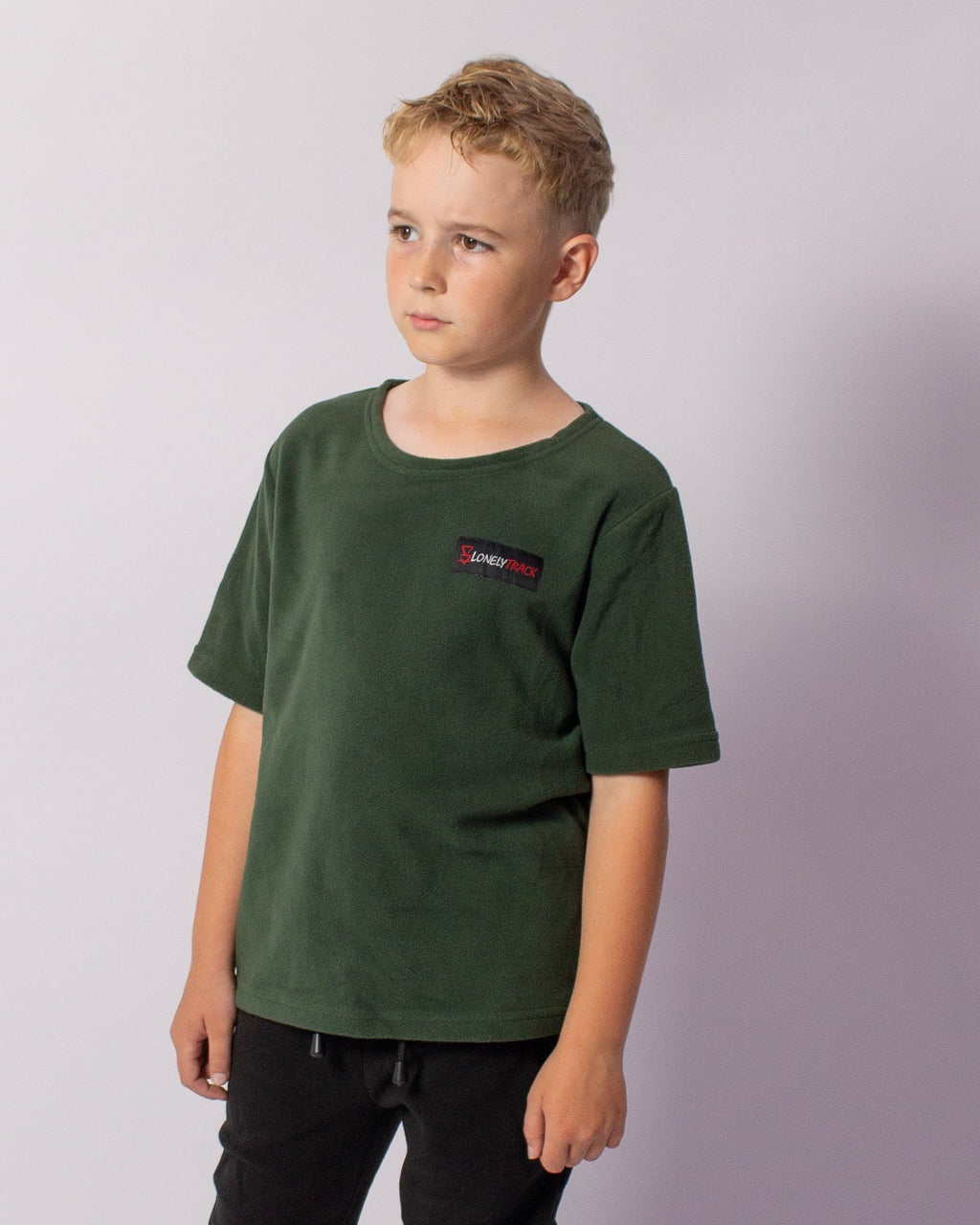 Lonely Track Kids Tyro Tee - soft fleece tee for kids