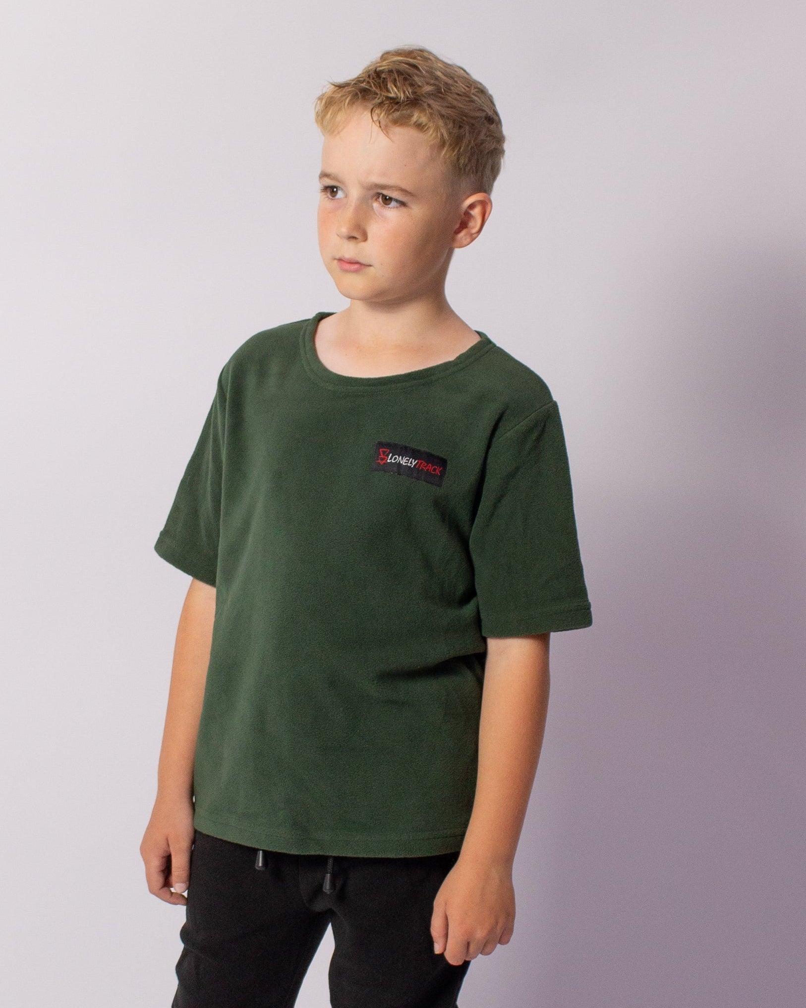 Lonely Track Kids Tyro Tee - soft fleece tee for kids