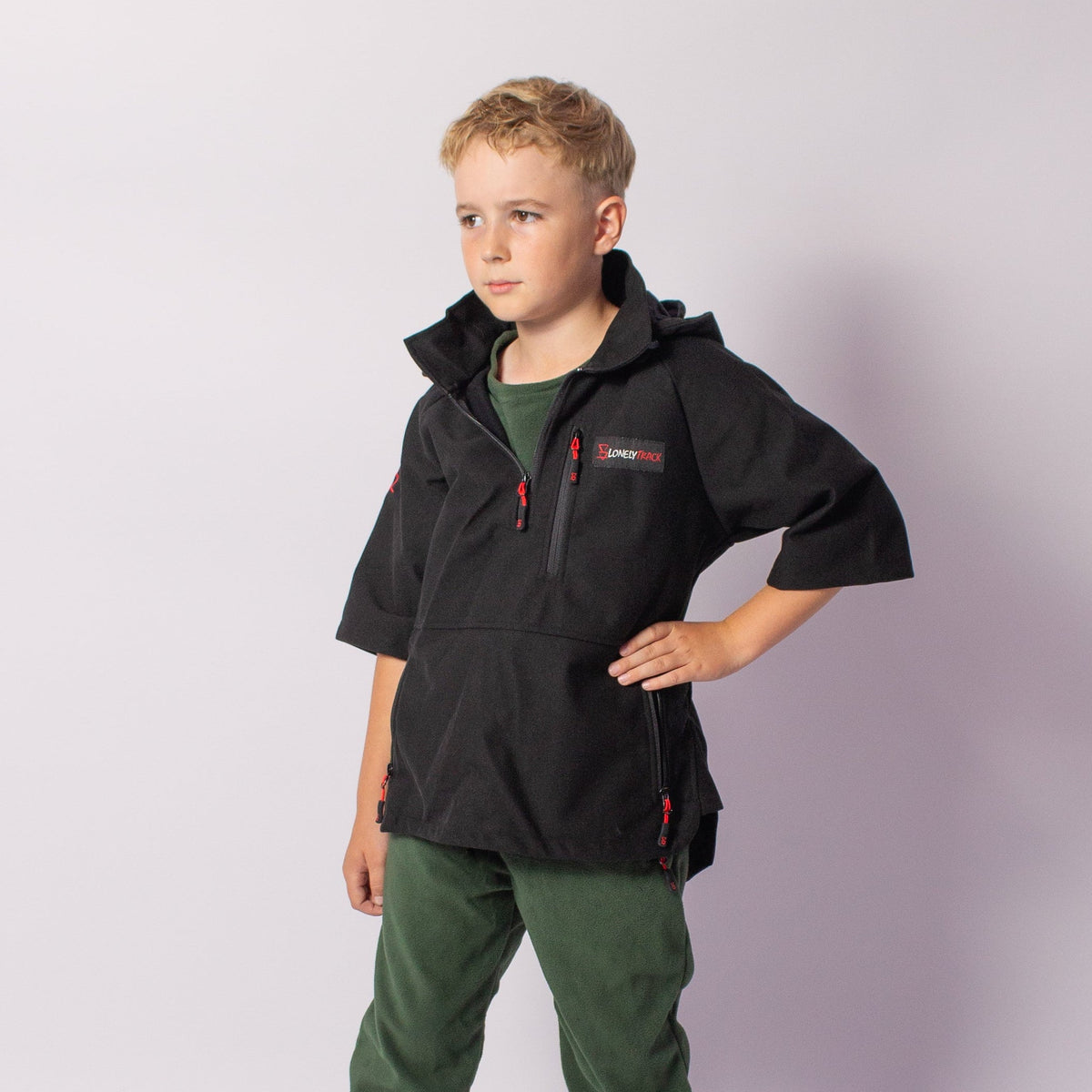 Lonely Track Kids Wilder - water resistant Tricot fleece bush shirt for kids