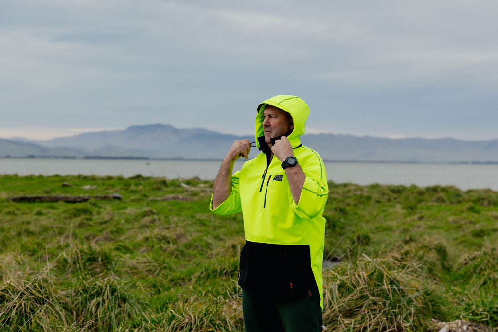 Lonely Track Wilder Tradie hi-vis bush shirt - Day certified for tradespeople