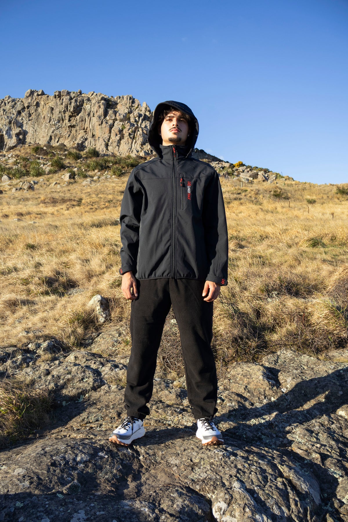 Lonely Track Meraki Softshell Jacket - men's wind and water resistant softshell