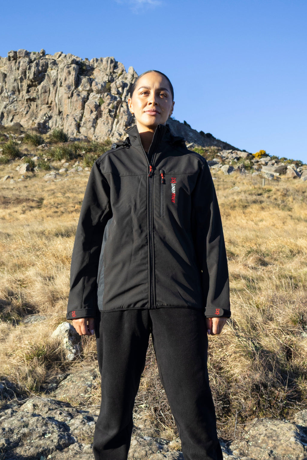 Lonely Track Meraki Softshell Jacket - women's wind and water resistant softshell