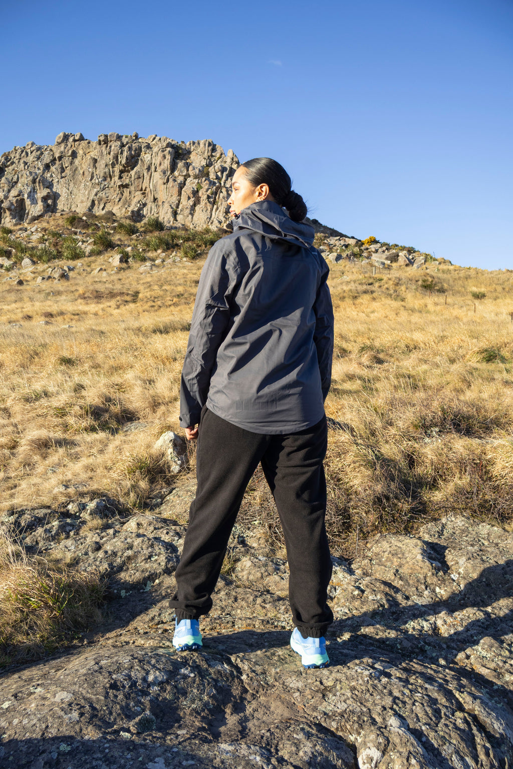Lonely Track Outlander Waterproof Jacket in grey - 10,000mm waterproof, fully taped ripstop outdoor jacket