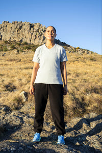 Lonely Track Tawa Fleece Tee - extremely soft fleece tee for NZ outdoor life