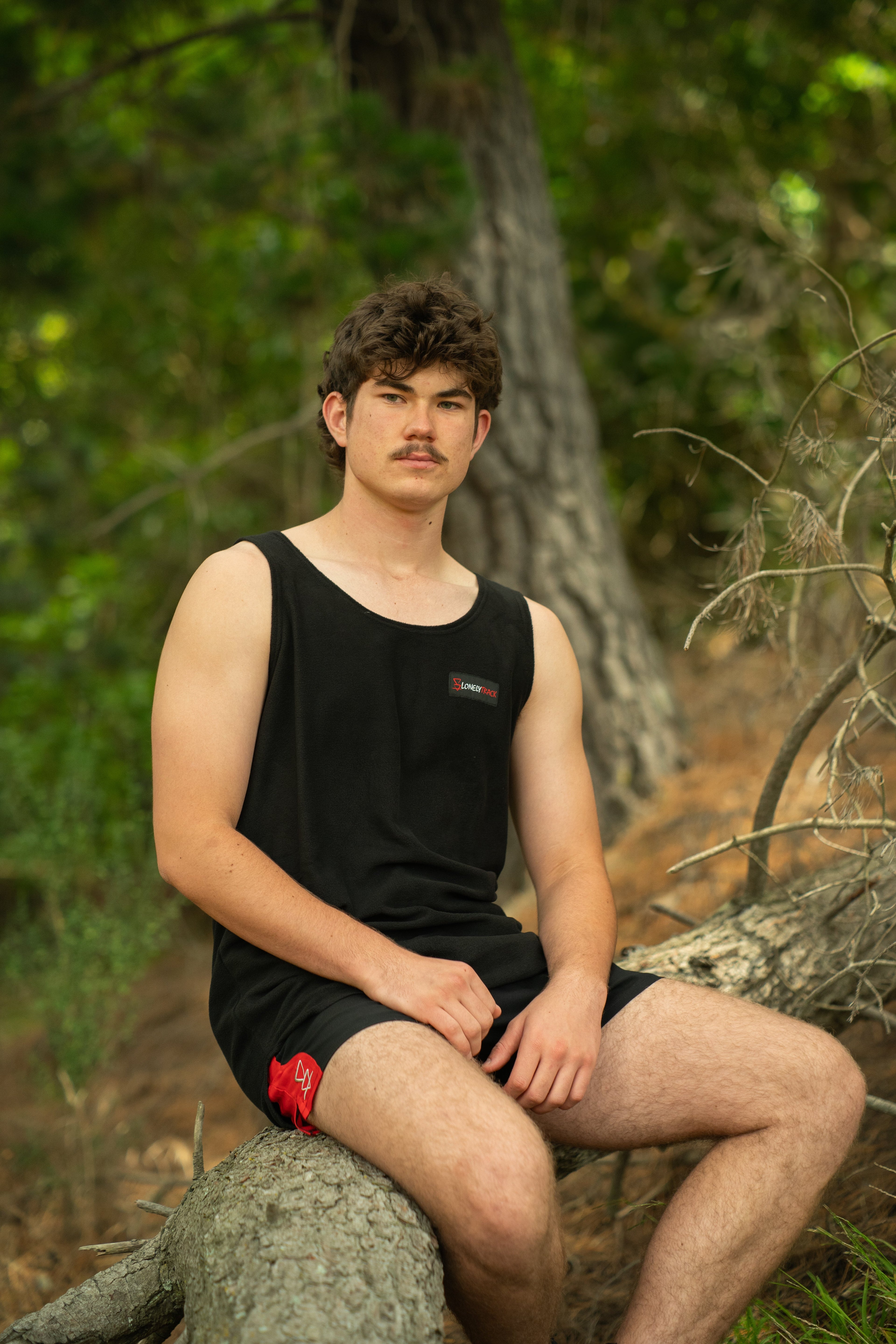 Lonely Track Kawi Fleece Singlet - lightweight fleece singlet base layer