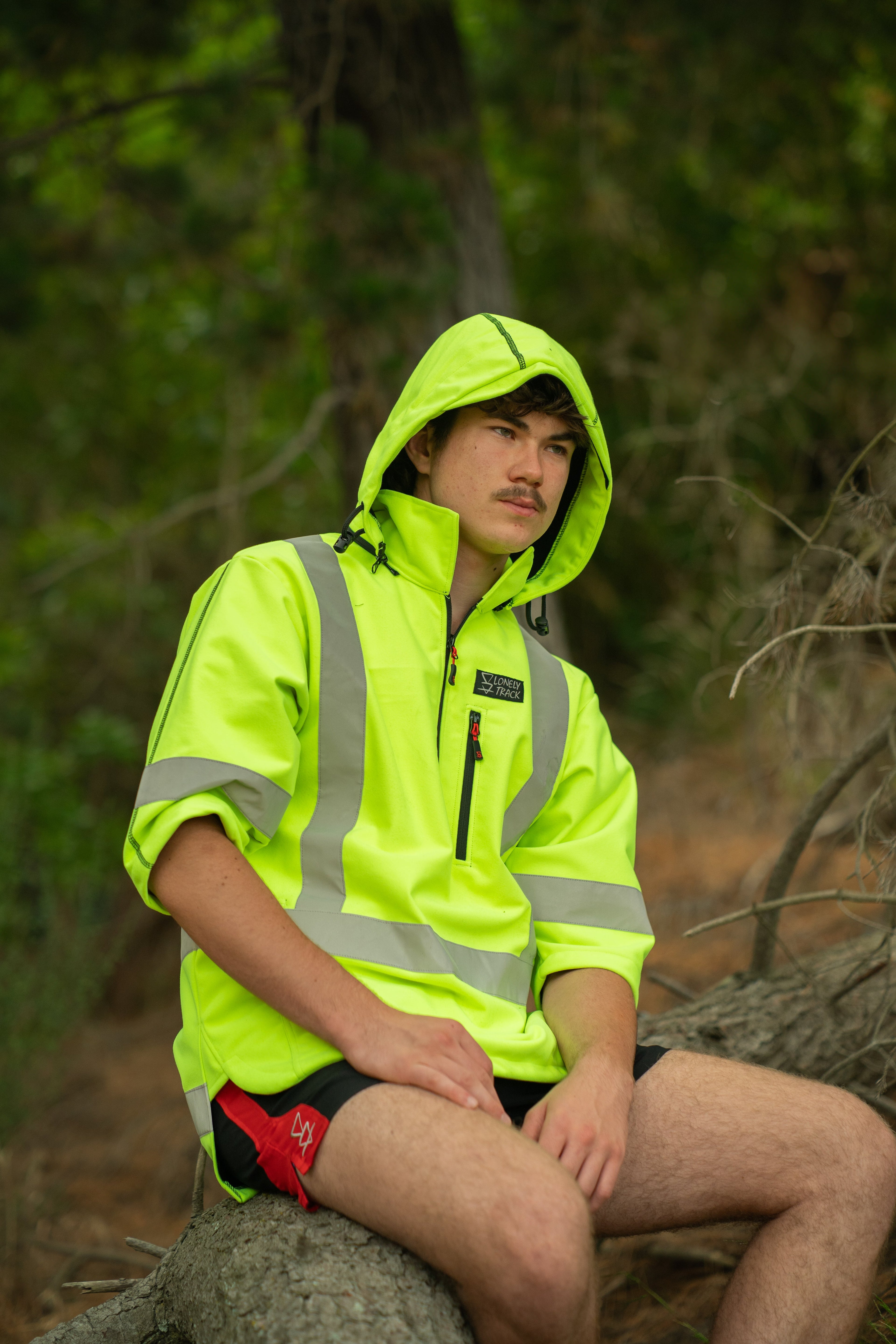 Lonely Track Wilder Mahi hi-vis bush shirt - AS/NZS 4602.1 Day/Night certified