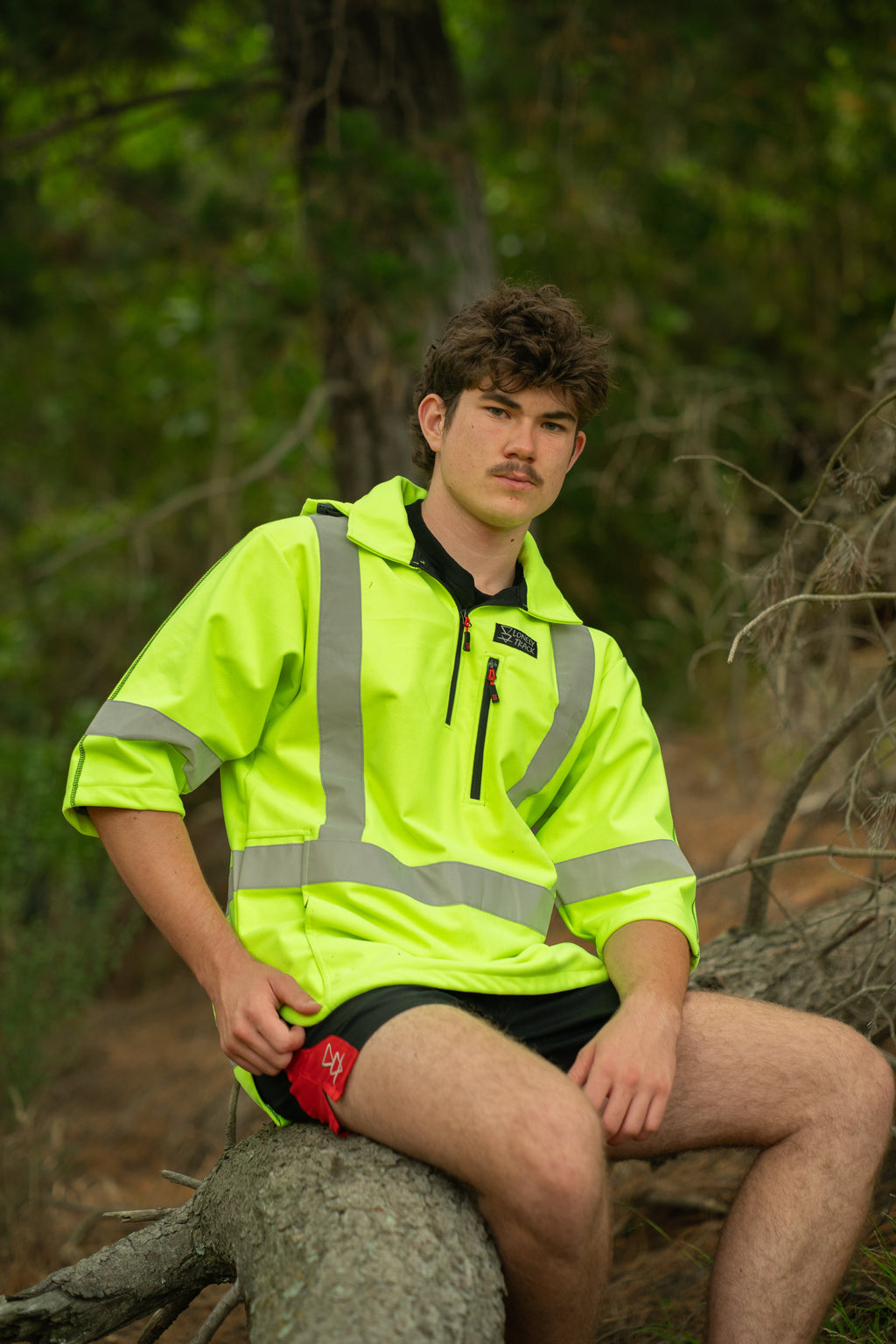 Lonely Track Wilder Mahi hi-vis bush shirt - AS/NZS 4602.1 Day/Night certified