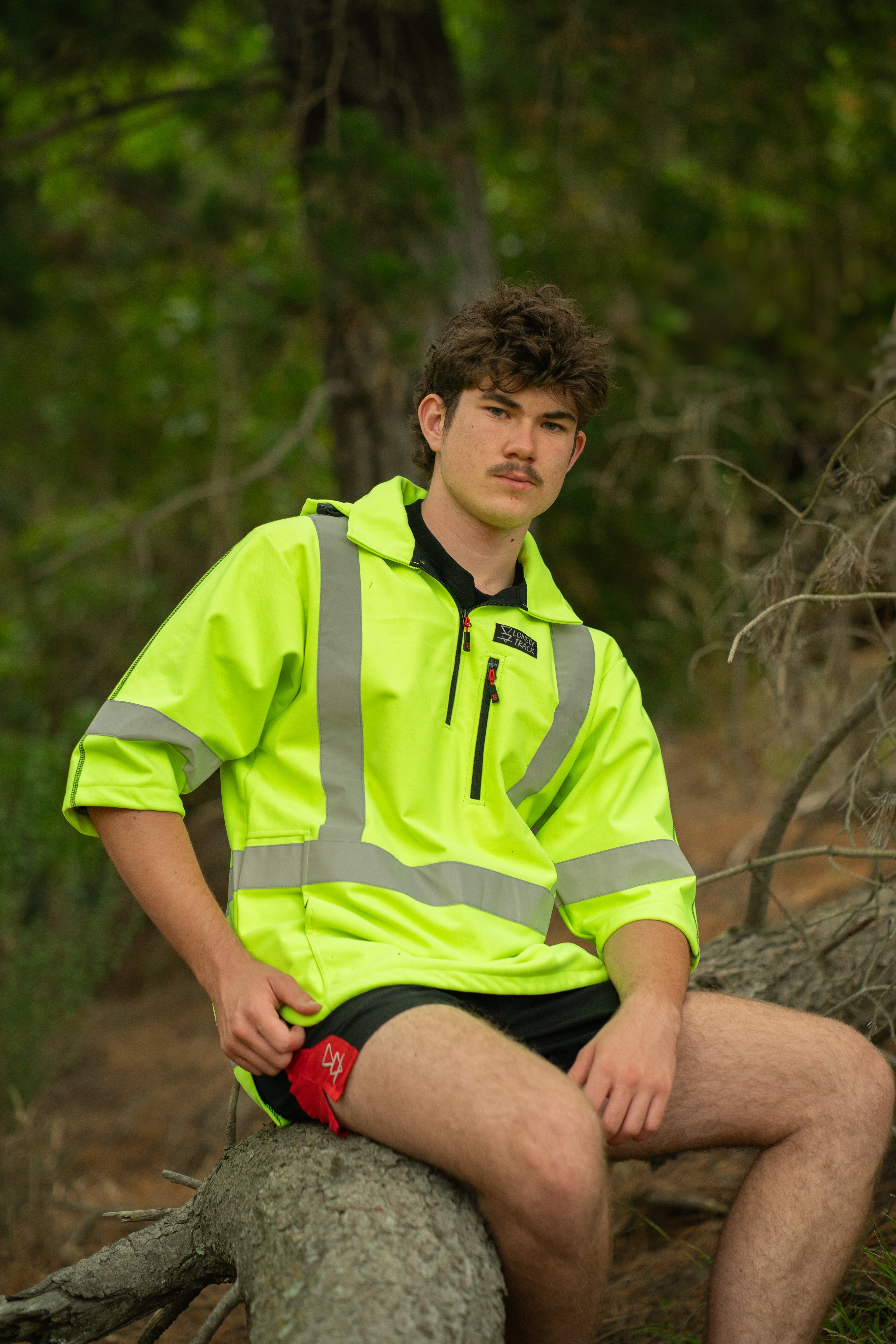 Lonely Track Wilder Mahi hi-vis bush shirt - AS/NZS 4602.1 Day/Night certified