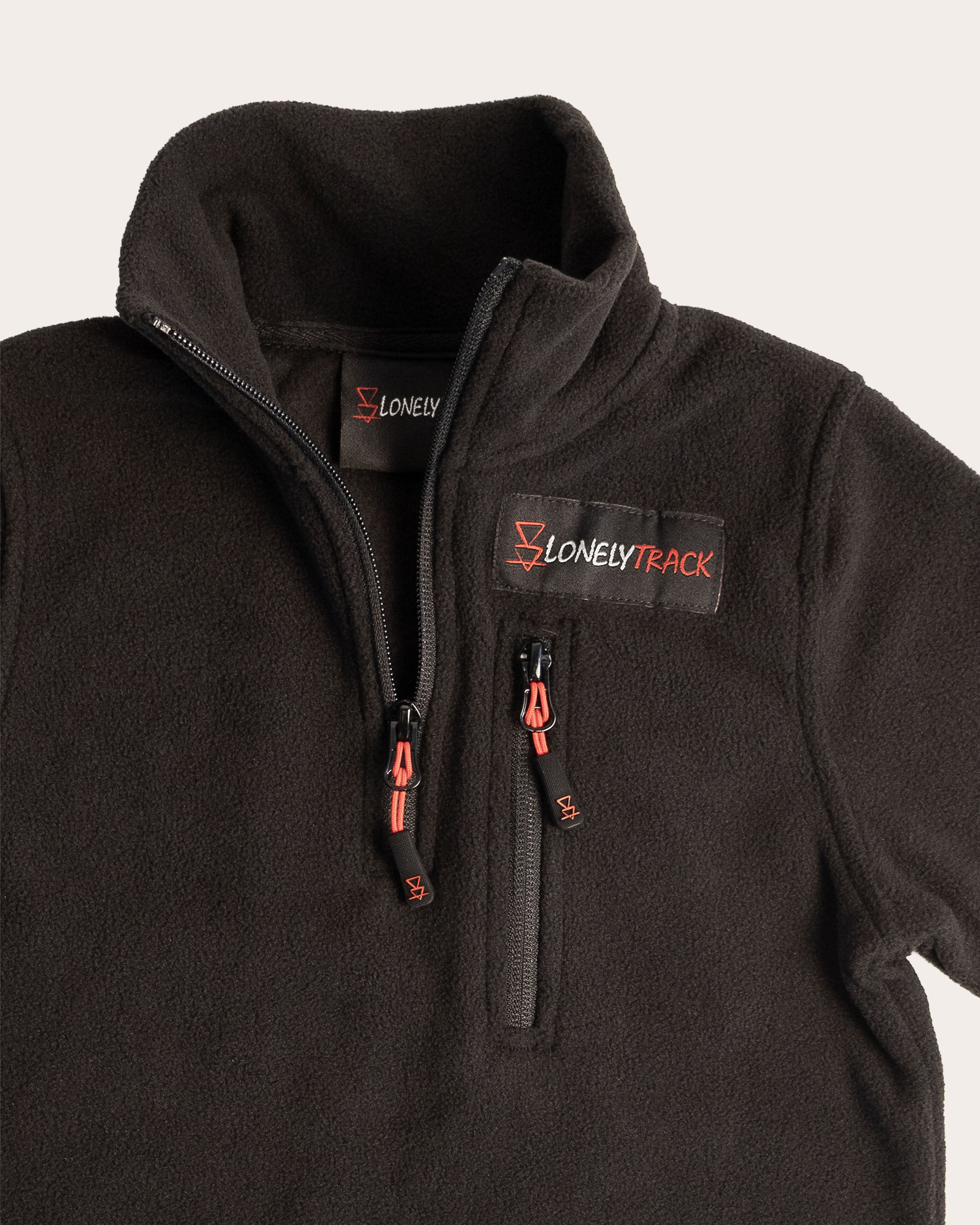 Lonely Track Kids Rustla Pack - kids NZ outdoor gear bundle with Maverick Quarter Zip, Rookie Pants, Fleece Tee, Beanie and Socks