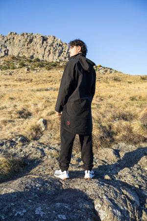 Lonely Track Wilder bush shirt in black - original NZ outdoor bush shirt