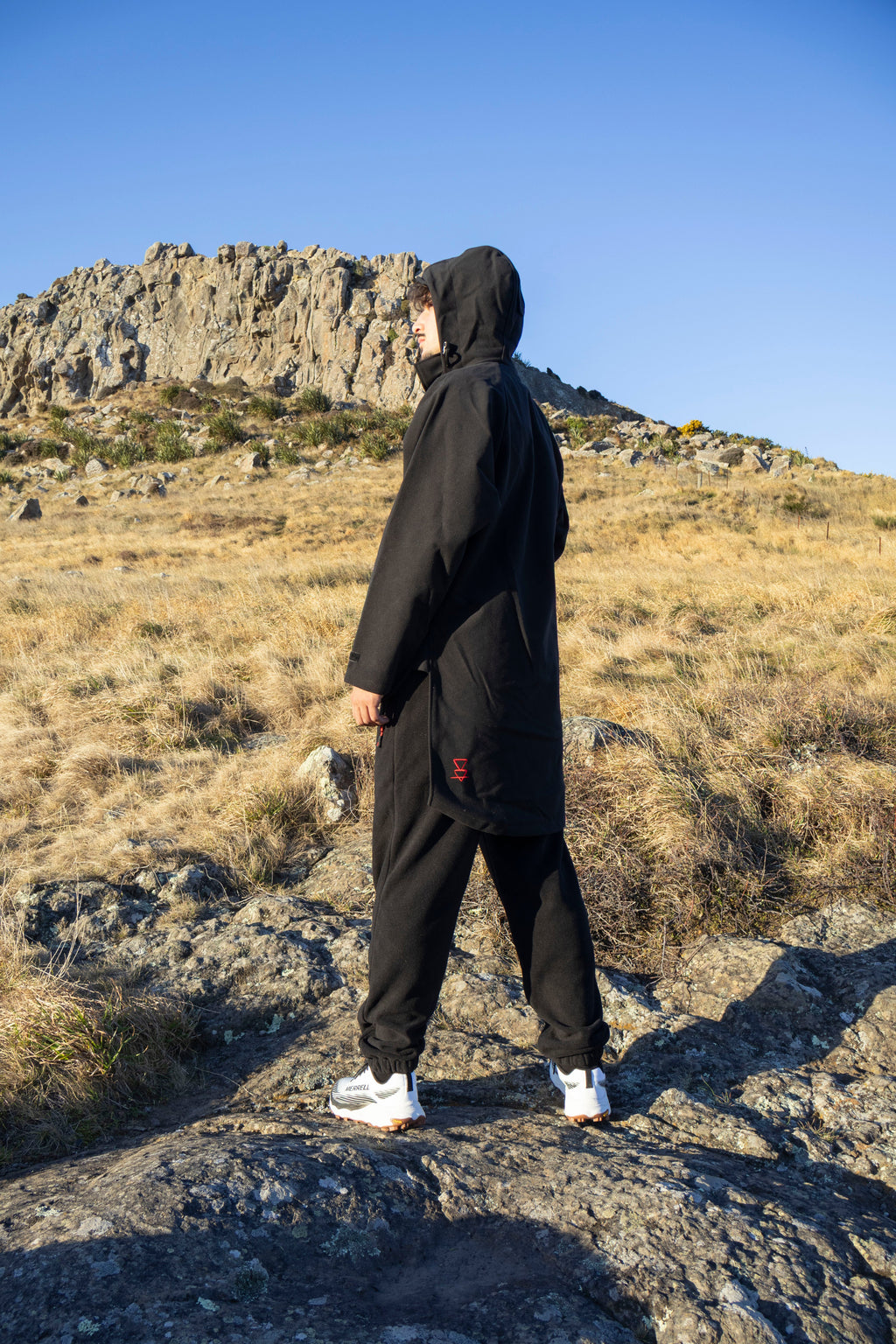 Lonely Track Wilder bush shirt in black - original NZ outdoor bush shirt