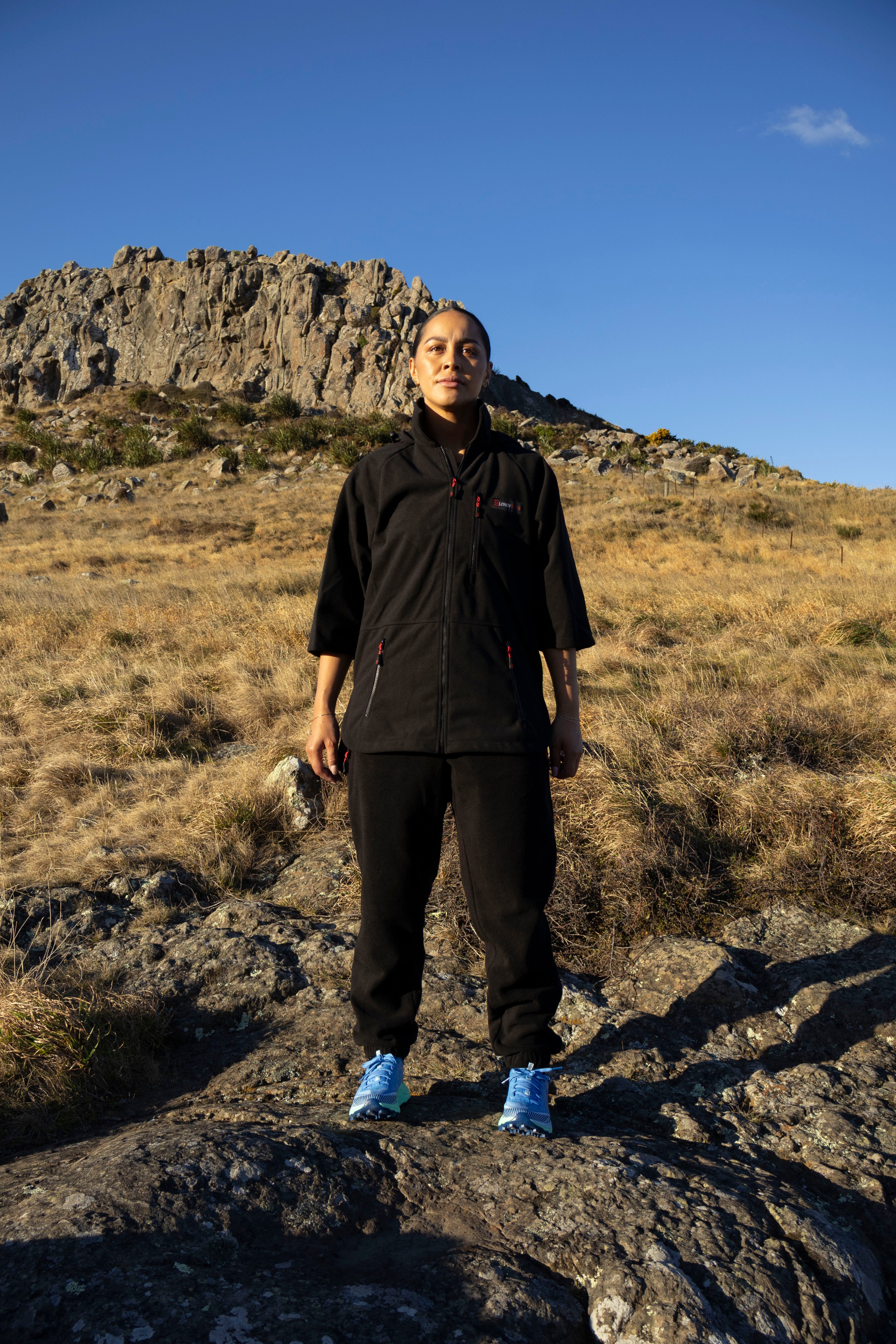 Lonely Track Wilder Zipped bush shirt - women's full zip Tricot fleece