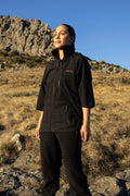 Lonely Track Wilder Zipped bush shirt - women's full zip Tricot fleece