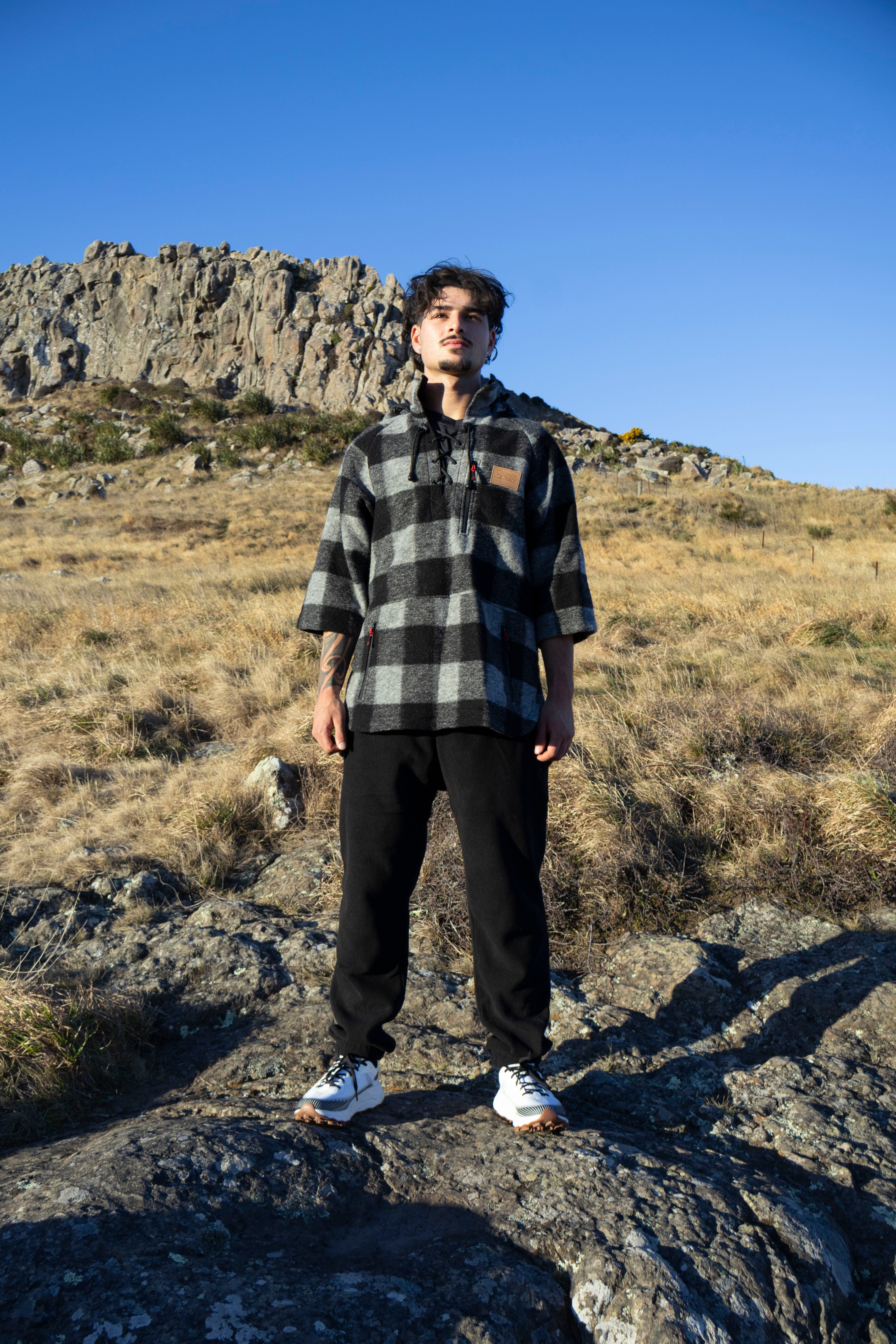 Lonely Track Wool Wilder - men's 63% NZ wool bush shirt