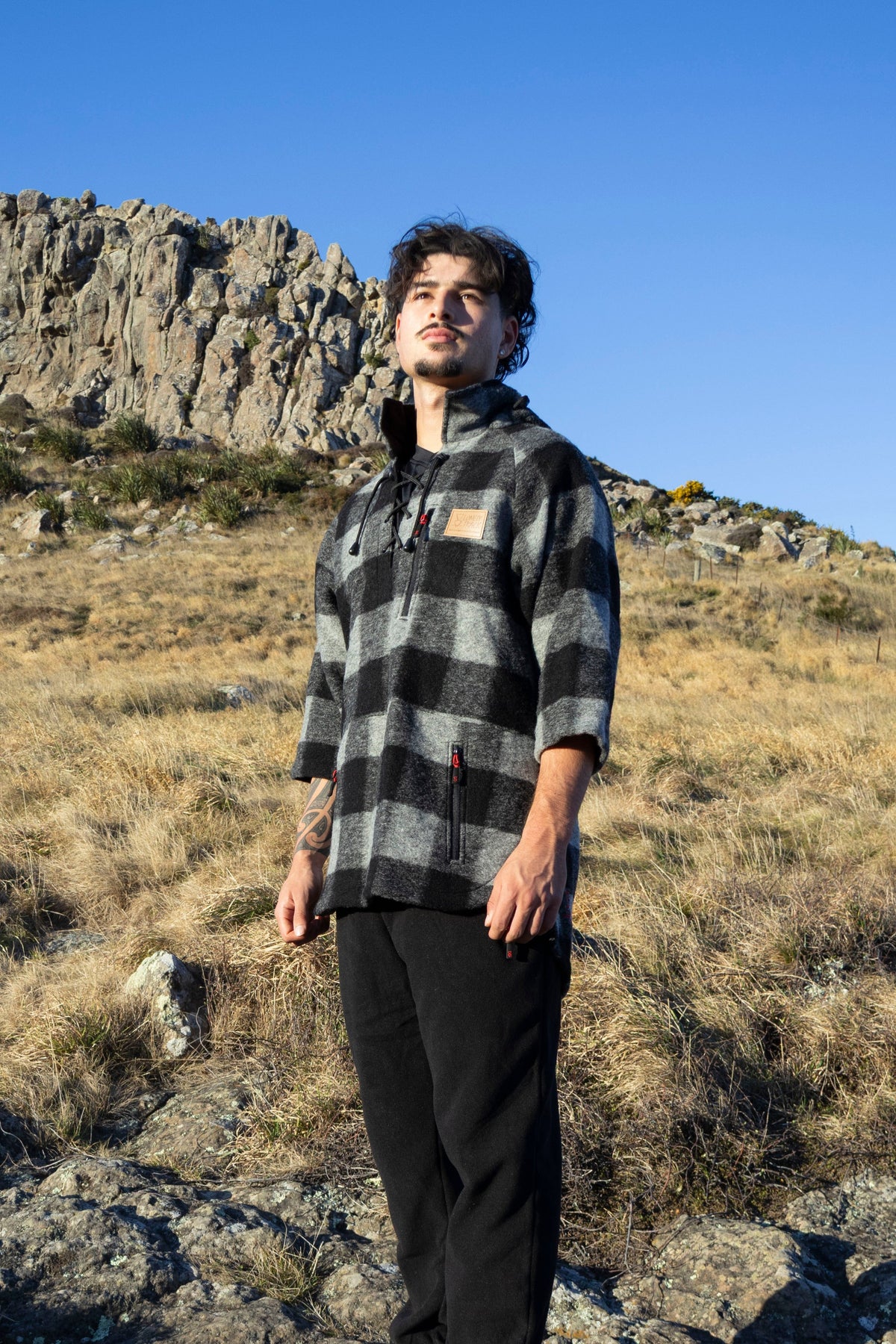 Lonely Track Wool Wilder - men's 63% NZ wool bush shirt