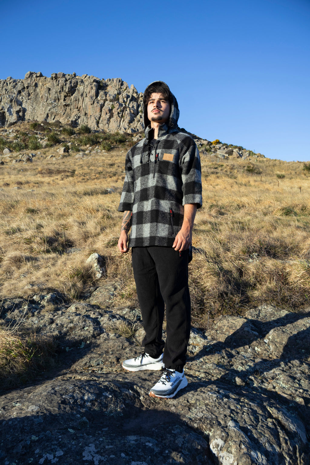 Lonely Track Wool Wilder - men's 63% NZ wool bush shirt