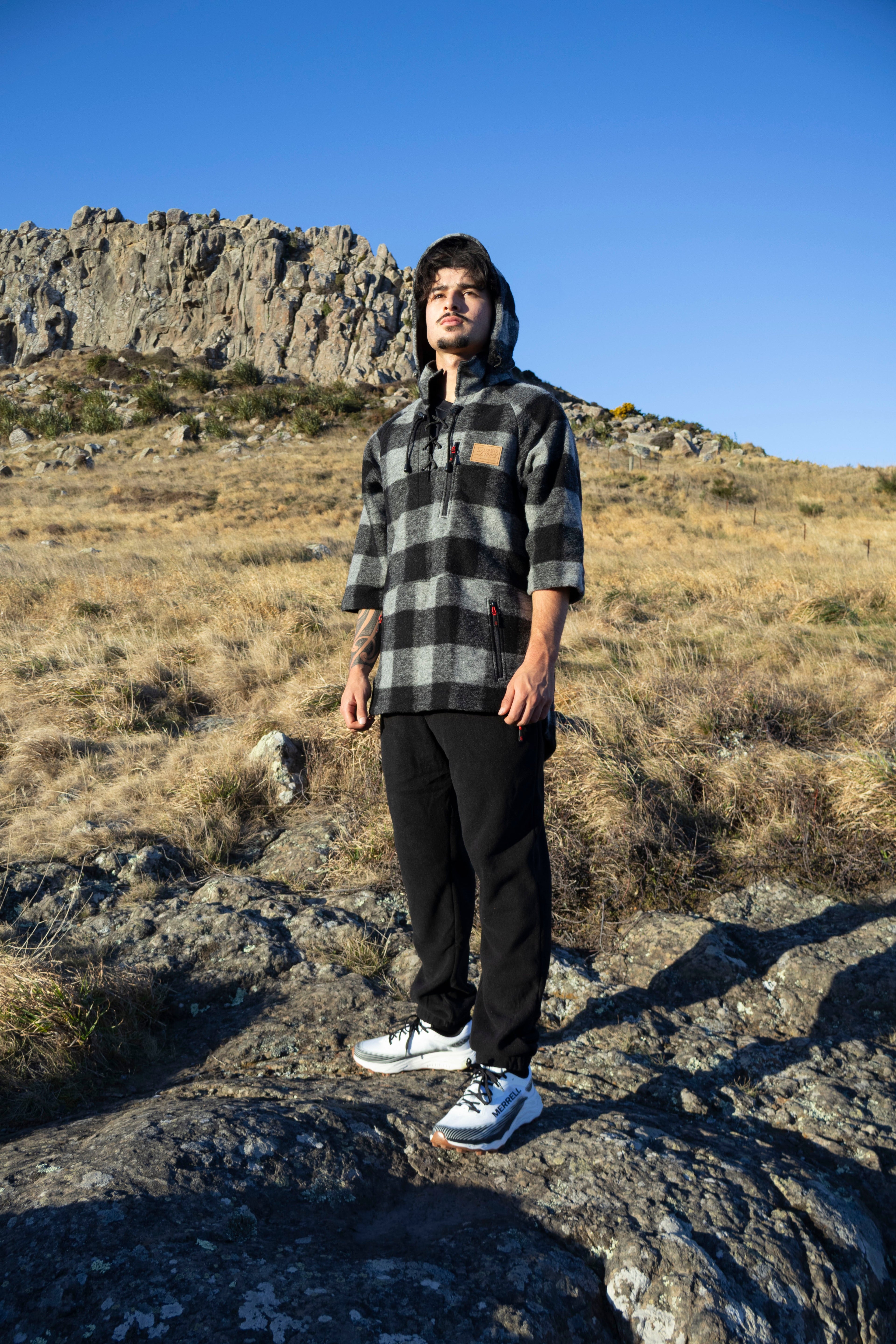 Lonely Track Wool Wilder - men's 63% NZ wool bush shirt