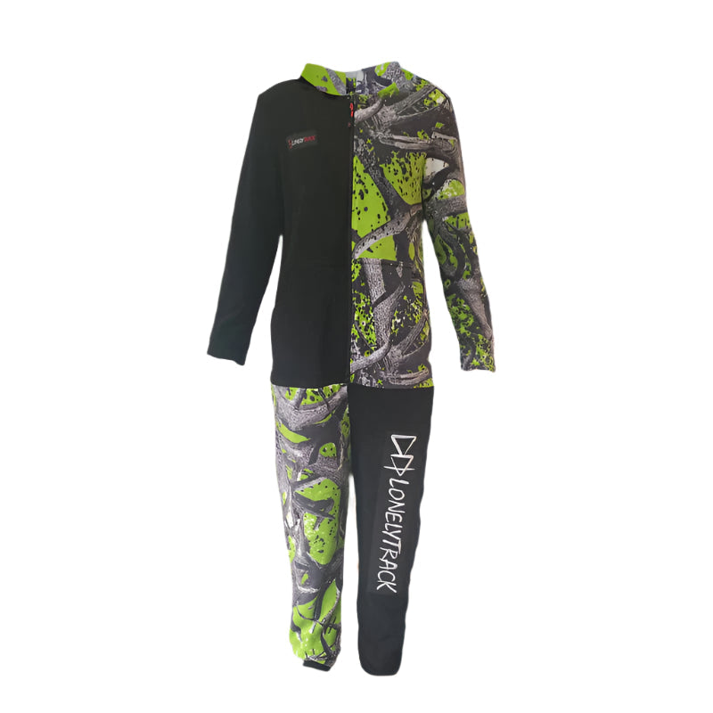 Lonely Track Kids Tahi Onesie - extremely soft fleece onesie for kids