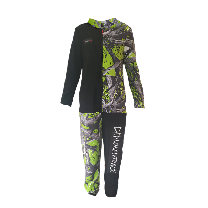 Lonely Track Kids Tahi Onesie - extremely soft fleece onesie for kids